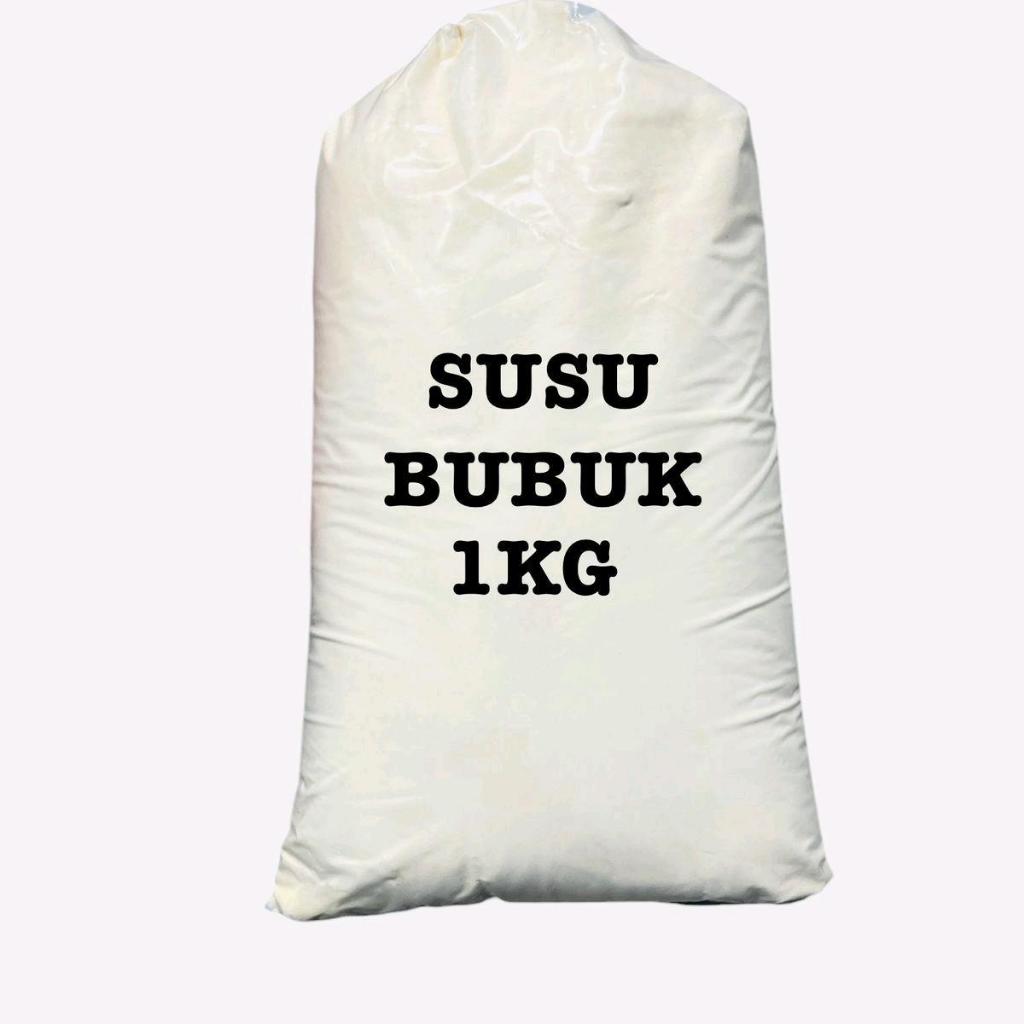 

1KG SUSU BUBUK REAPACK BAHAN KUE Baking Tepung Food Non sugar Powder Bolu