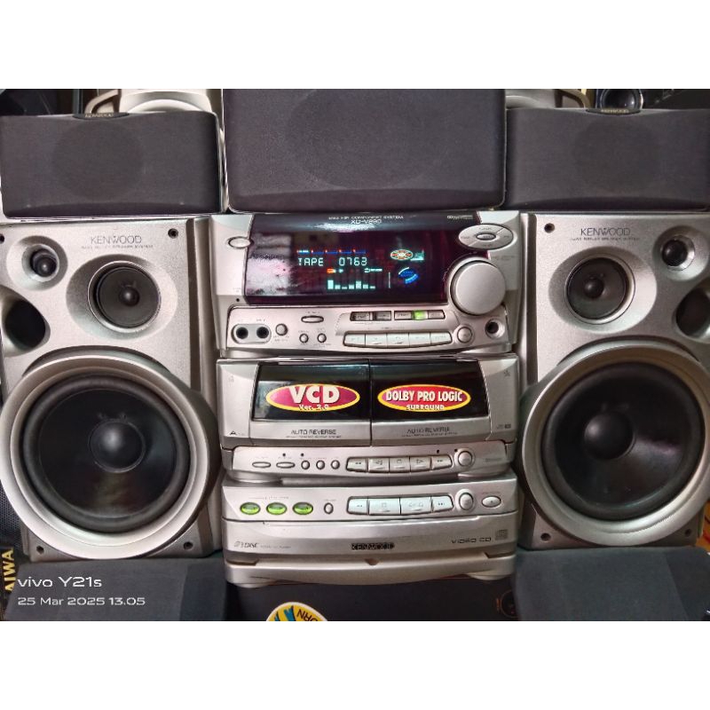 BIG COMPO KENWOOD XD-V890 CLASSIC ELEGANT MEWAH