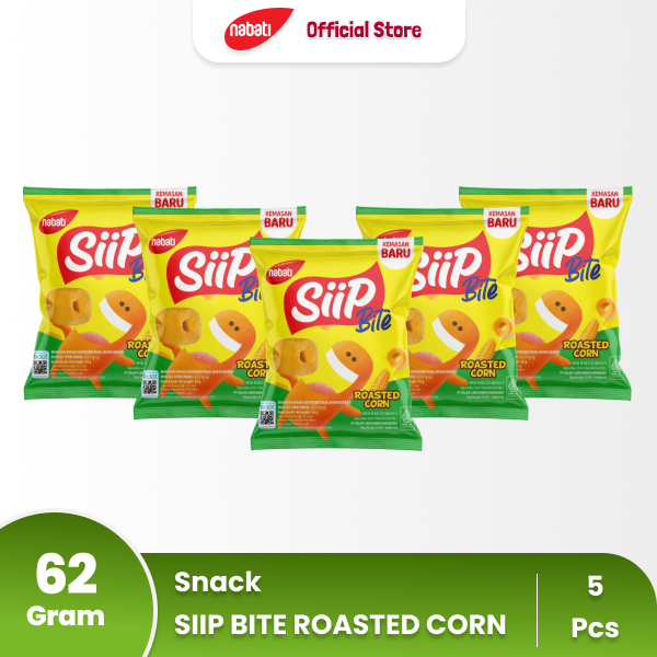 

[Bundling 5pcs] Siip Bite Roasted Corn 62gram