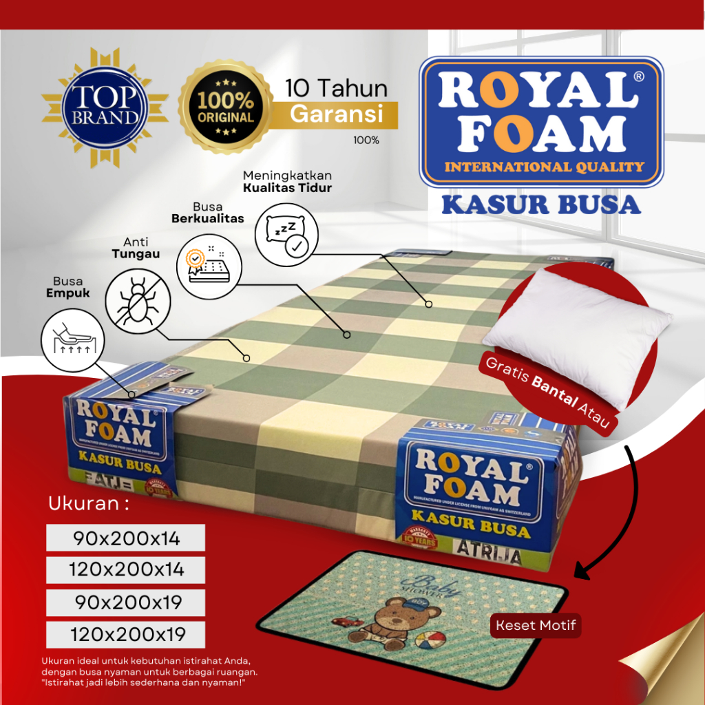 Kasur Busa Super ROYAL FOAM