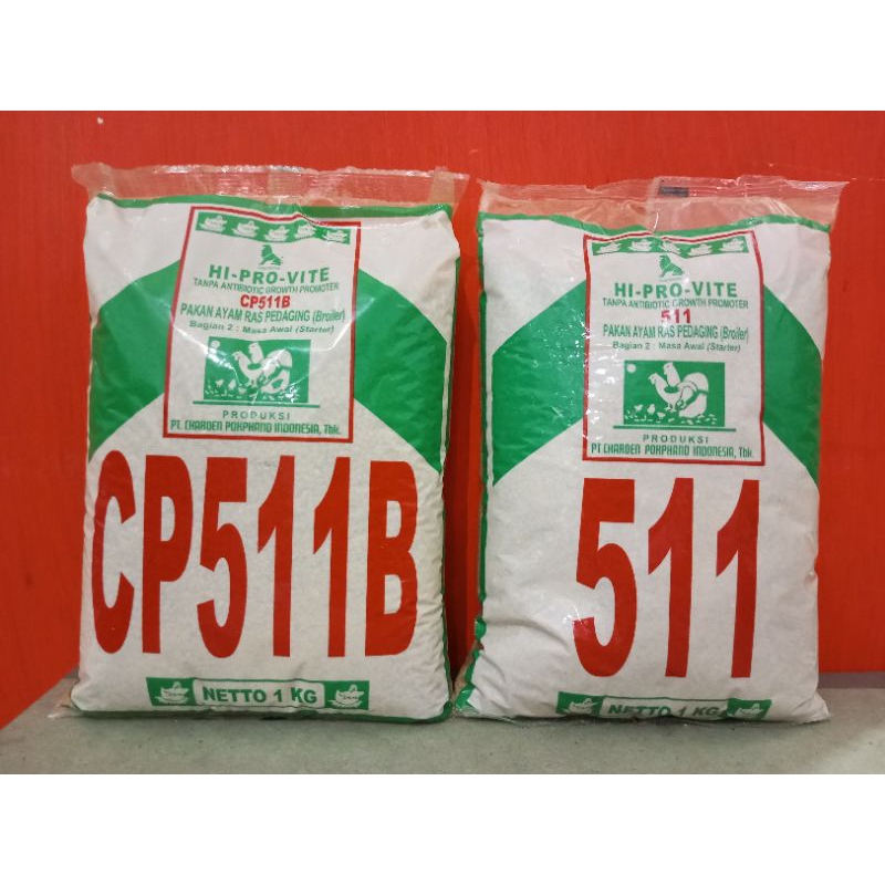 Pakan Ayam Hi-Pro-Vite CP511B & 511 1kg