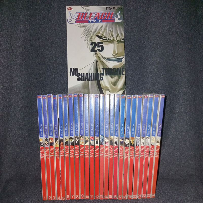 KOMIK BLEACH VOL 1 - 25 SET