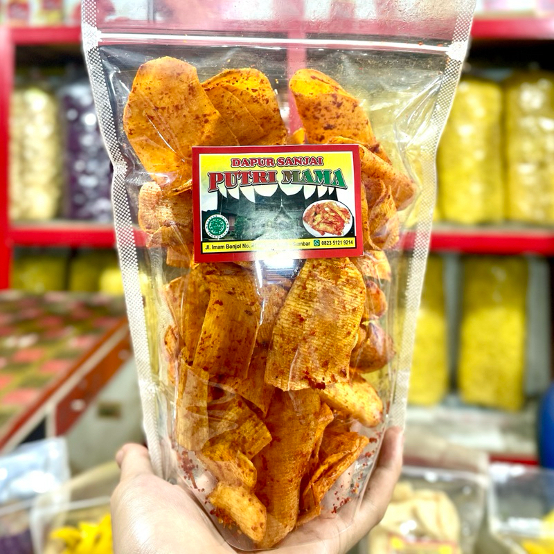 

KERIPIK TALAS BALADO (200gr) - talas balado / sanjai khas minang / oleh oleh khas padang