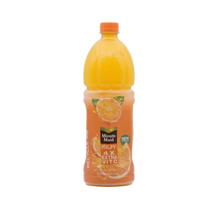 

Minuman Ringan Minute Maid Pulpy Minuman Jus Buah Rasa Jeruk Botol 1L