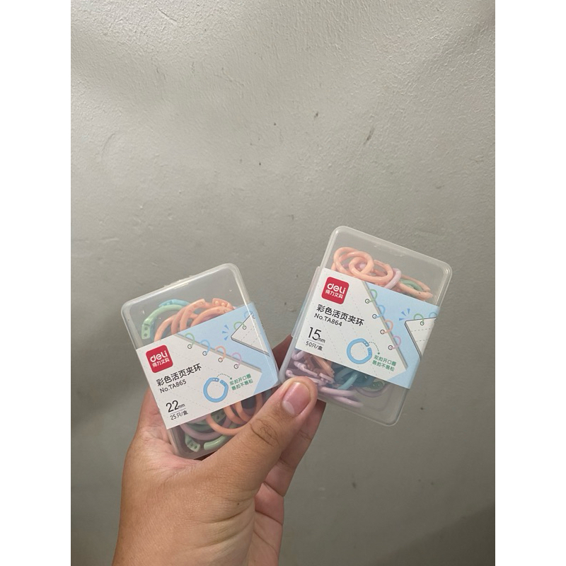 

Deli Ring Binder - 15 & 22 mm