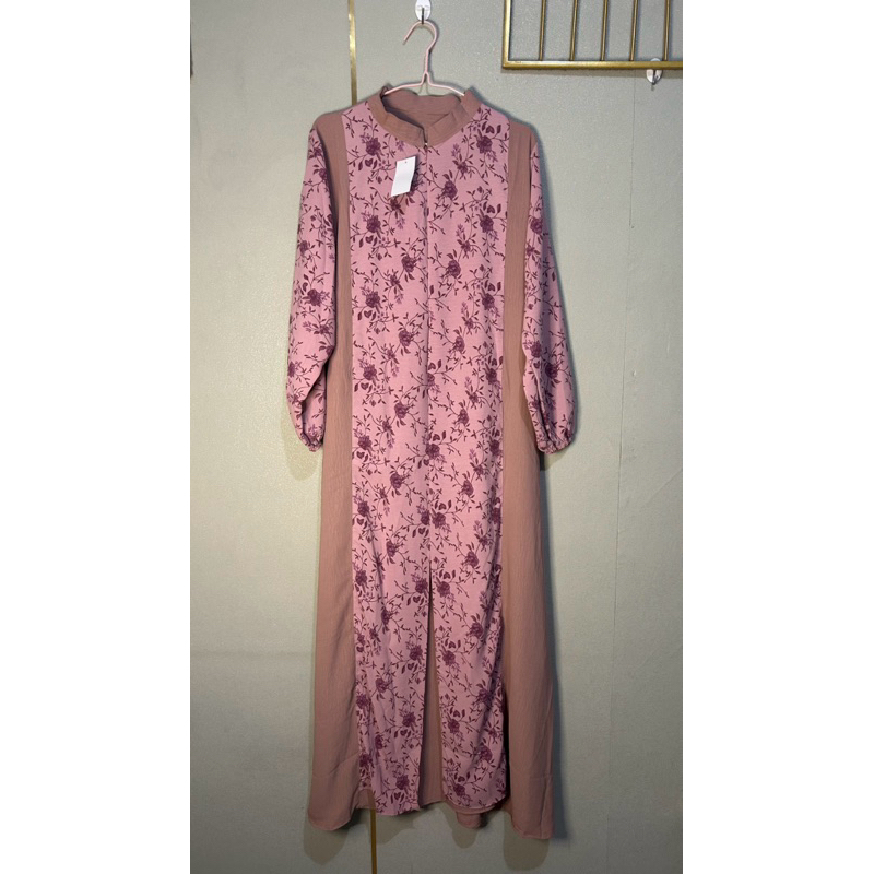 Gamis one set hijab khimar