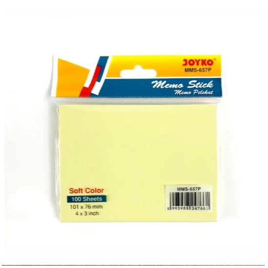 

Sticky Notes MMS-657P Joyko Uk. 101 x 76 mm (4 x 3'')