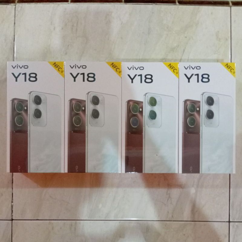 Vivo Y18 ram 4/64 garansi resmi