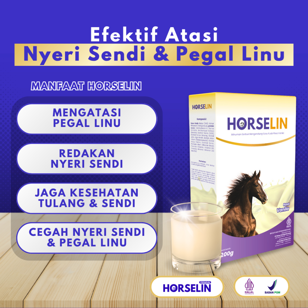

Obat Asam Urat Dan Pegal Linu HORSELIN Membantu Meredakan Sakit Asam Urat Dan Pegal linu (200gr) Susu Bubuk