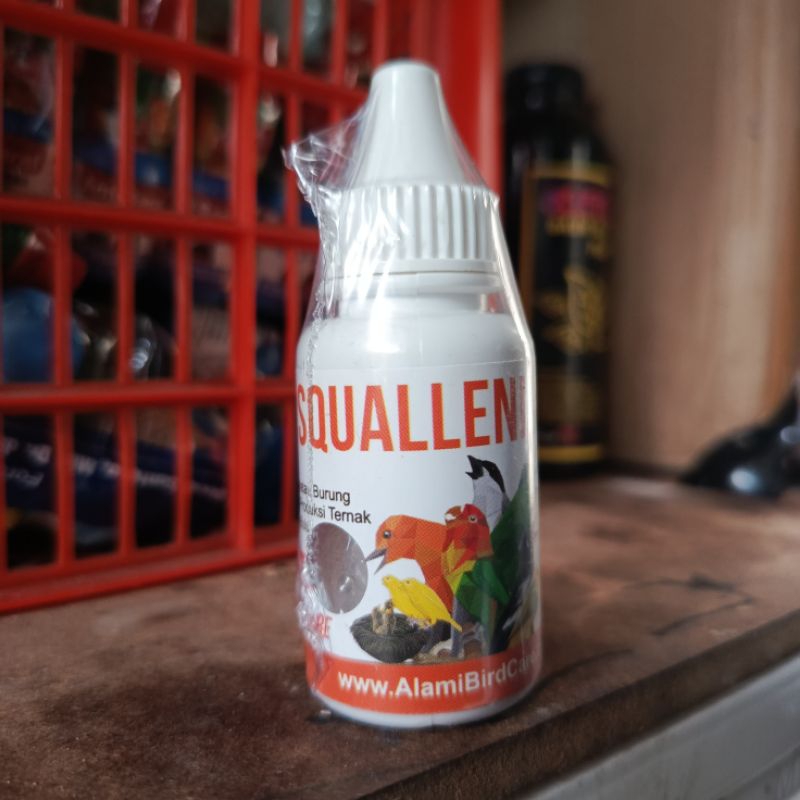 Squallene Alami Bird Care  Minyak Ikan Untuk Burung Kicau Sebagai Vitamin Otak Burung Murai Batu Per