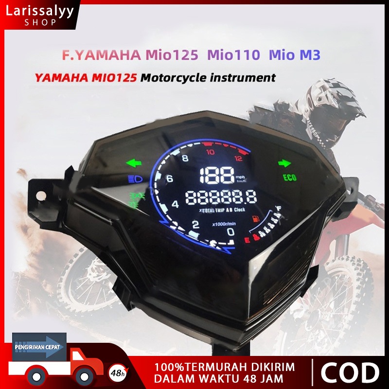 speedometer mio m3 rainbow full digital-COD