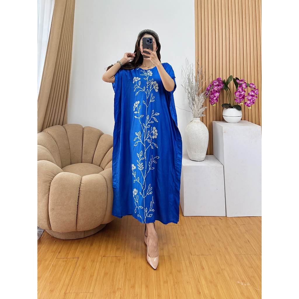 Batik Temu Jodo - Daster Lowo Basic Motif Bunga