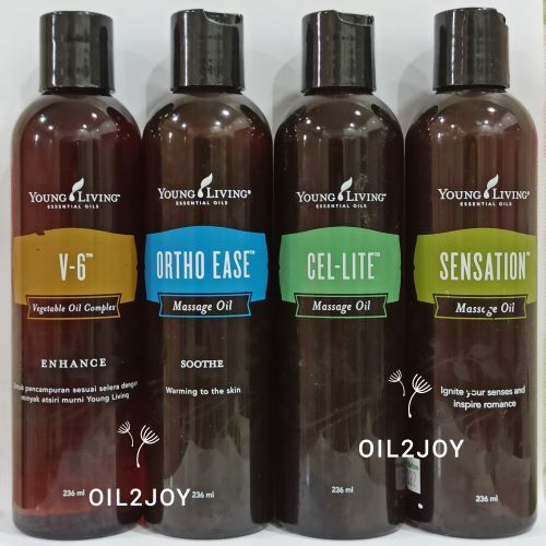 YL V6 58ml 236ml Ortho Ease Carrier Essential Oil Young Living