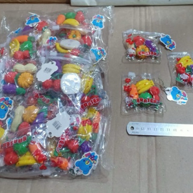 

10 pcs penghapus buah