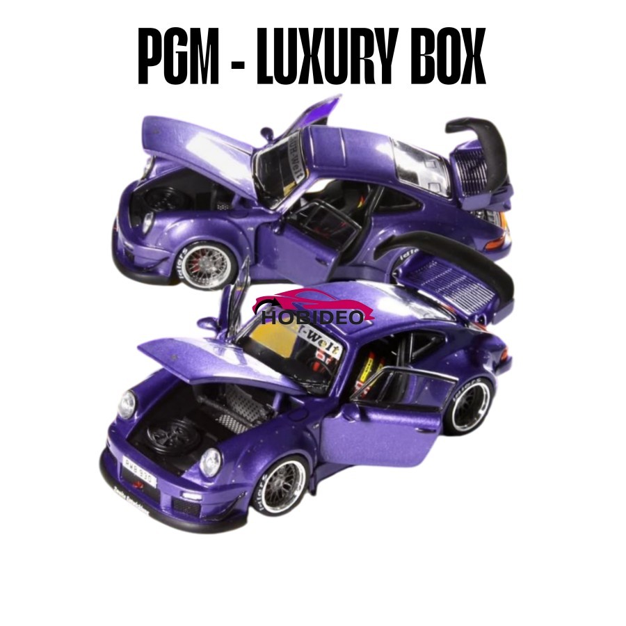 PGM PORSCHE RWB 930 - LUXURY BOX PURPLE / UNGU
