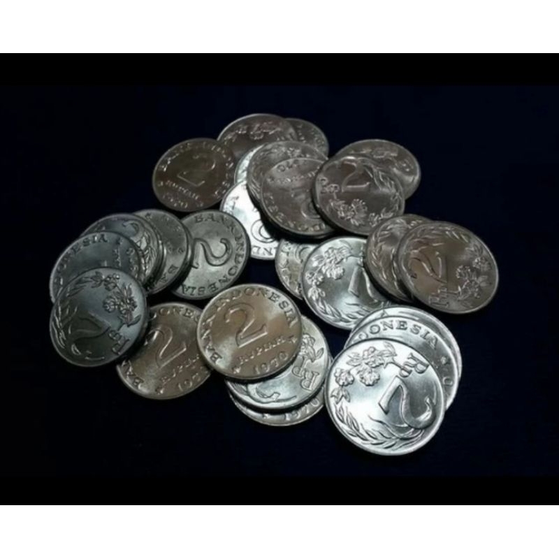 koin 2 Rupiah tahun 1970 ( mahar )