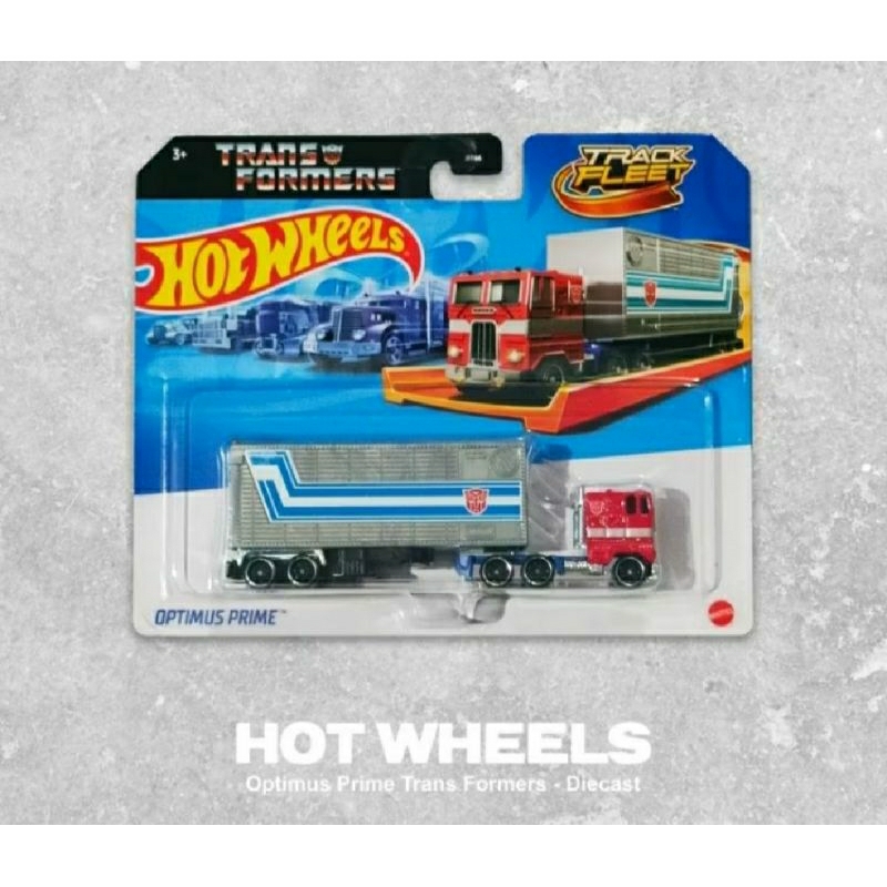 hot wheels truck optimus prime transformer