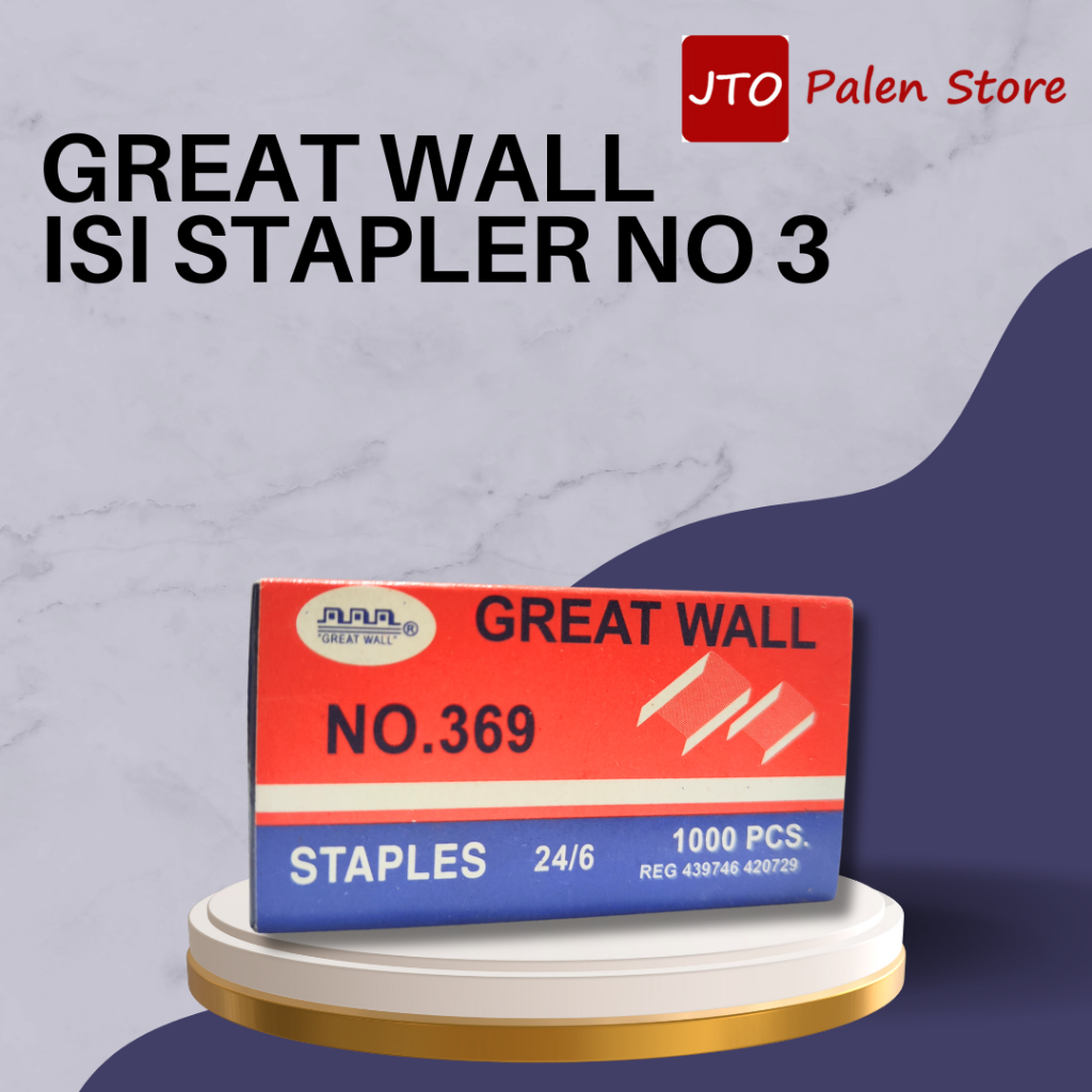 

GREAT WALL Isi Staples No 3