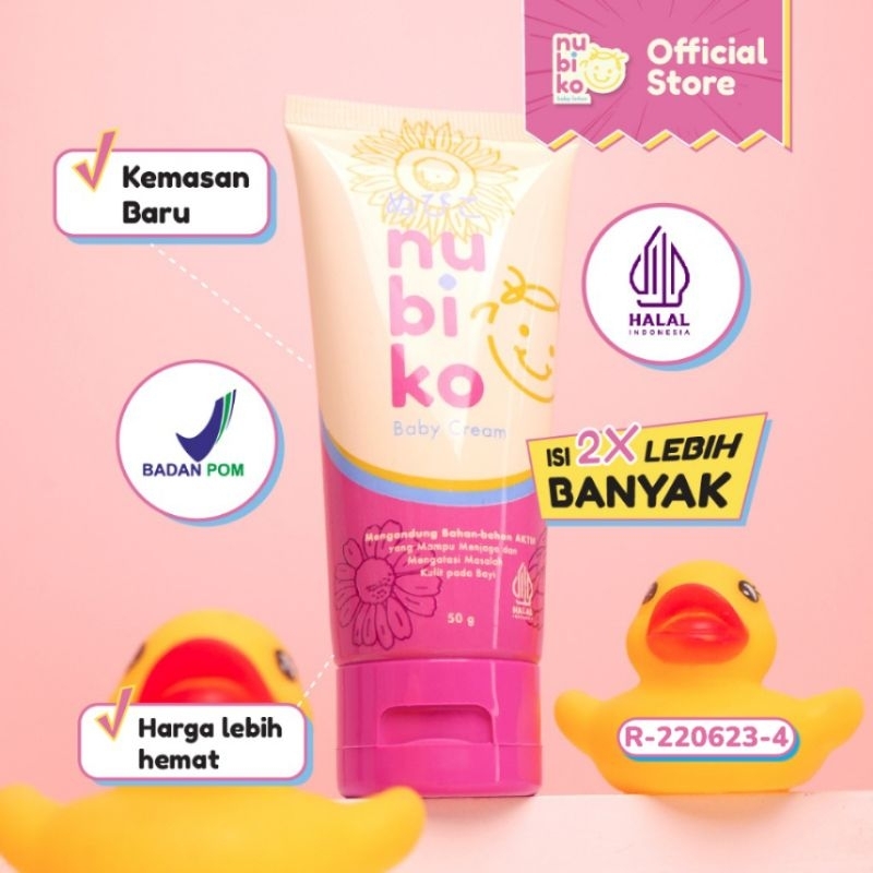 

Nubiko Skincare Cream Anak Krim Bayi Aloe Vera & Sunflower Oil