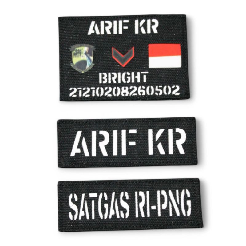 Patch Laser Untuk Topi custom