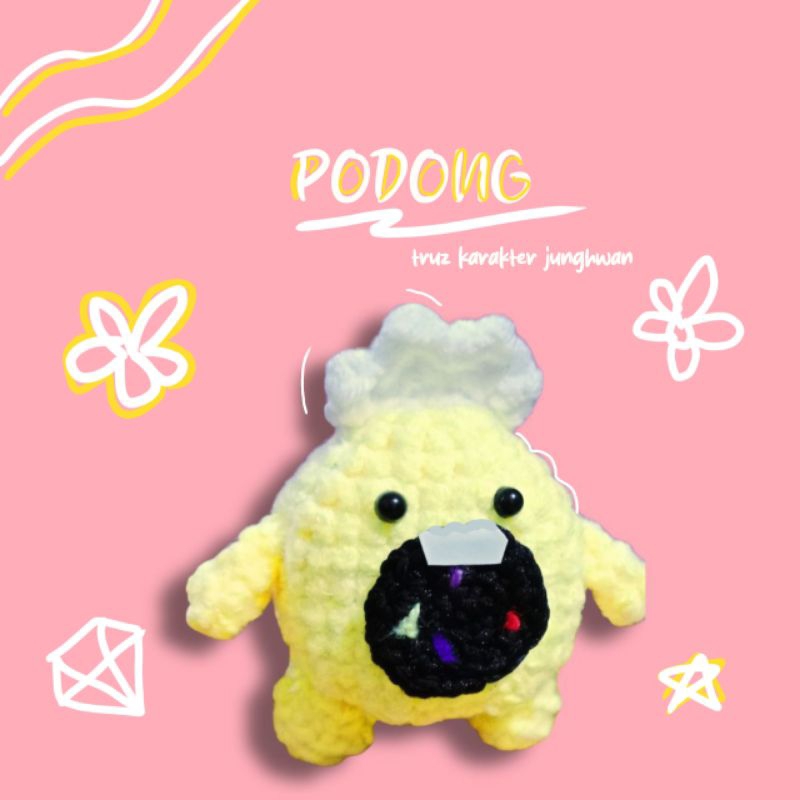 podong karakter truz treasure rajut