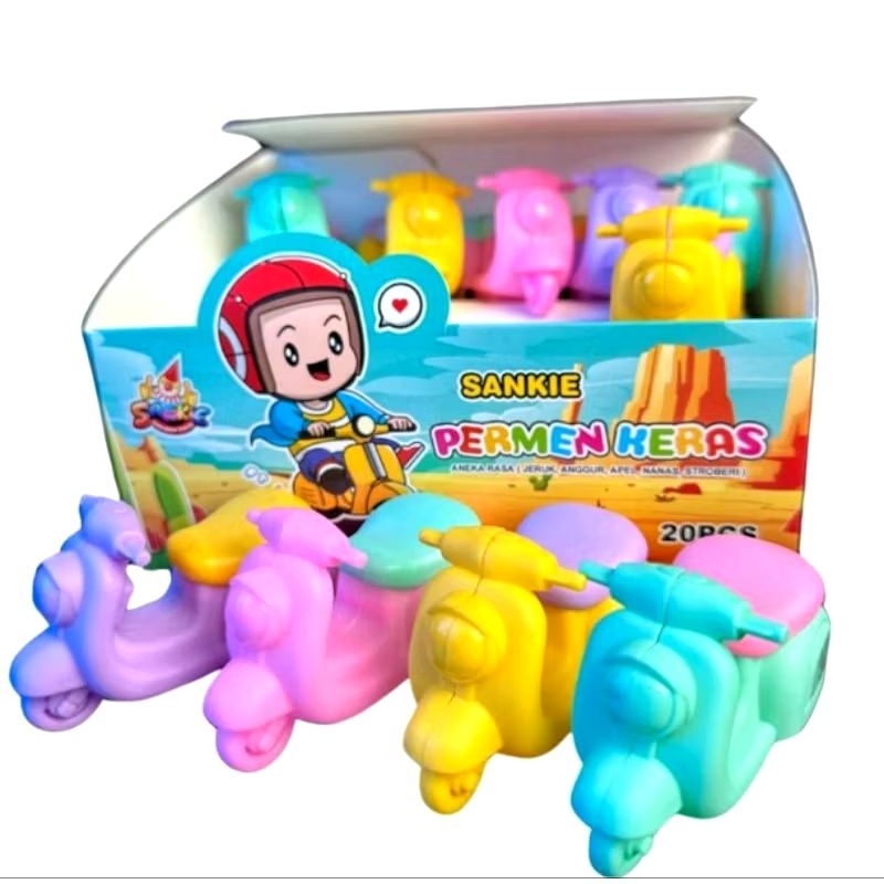 

permen scooter anak