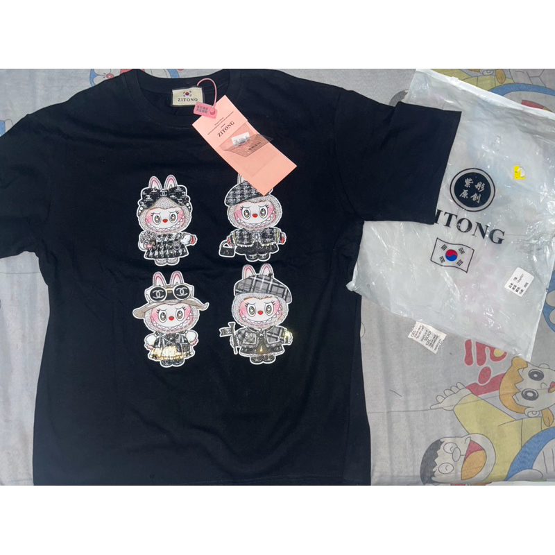 Kaos Zitong labubu kaos zitong korea