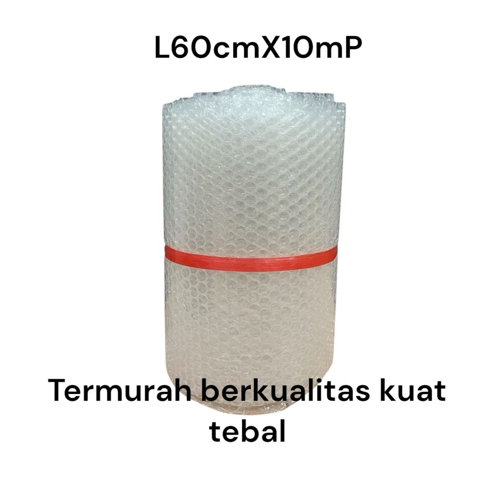 

BUBBLE wrap putih bening 10mX60cm