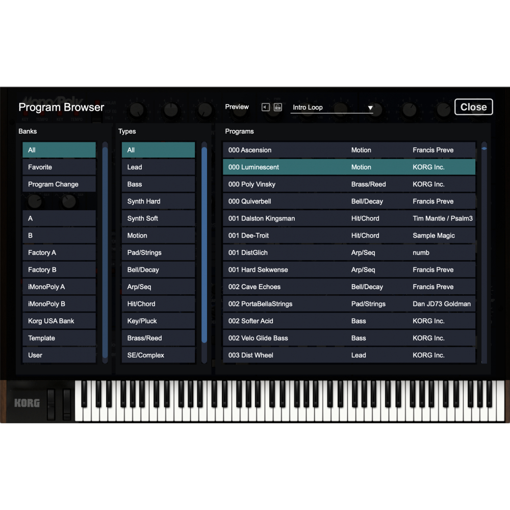 KORG - Mono/Poly - VST Reproduksi Sempurna dalam Perangkat Lunak