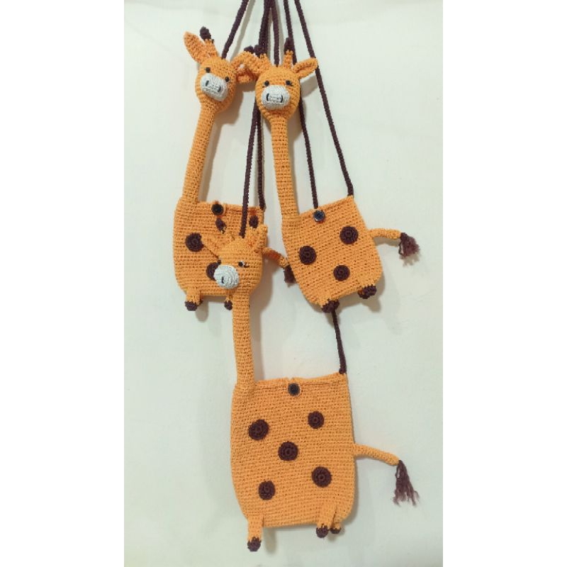 POUCH HP POLY RAJUT / TAS SELEMPANG HP RAJUT / DOMPET HP WANITA RAJUT/TAS RAJUT BALITA