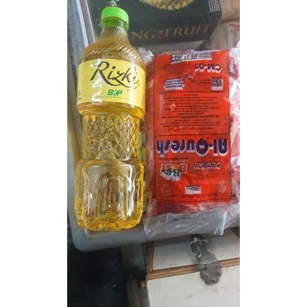 

Paket Lebaran Daging + Minyak Goreng Botol | Paket Hemat Daging & Minyak