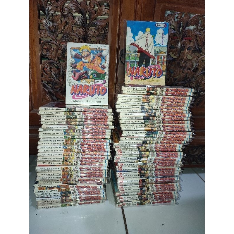 Komik Naruto Fullset Full Set Vol 1-72