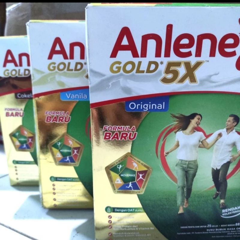 

ANLENE GOLD 5X 600gr - COKLAT/VANILLA/ORIGINAL
