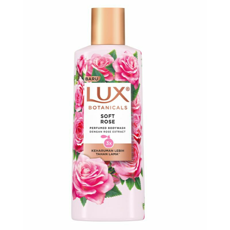Lux sabun cair soft rose 100ml
