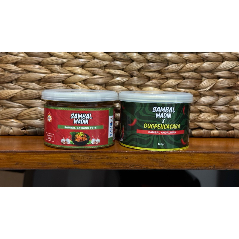 

Bundling Sambal Bawang Pete + Sambal Andaliman