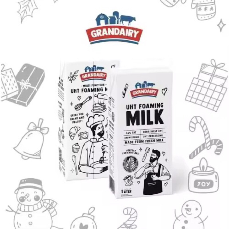 

Grandairy Susu Foaming UHT 1L Foaming Milk