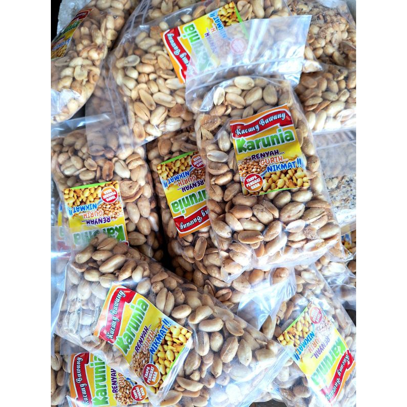 

KACANG BAWANG KARUNIA ASLI JEMBER 300GR