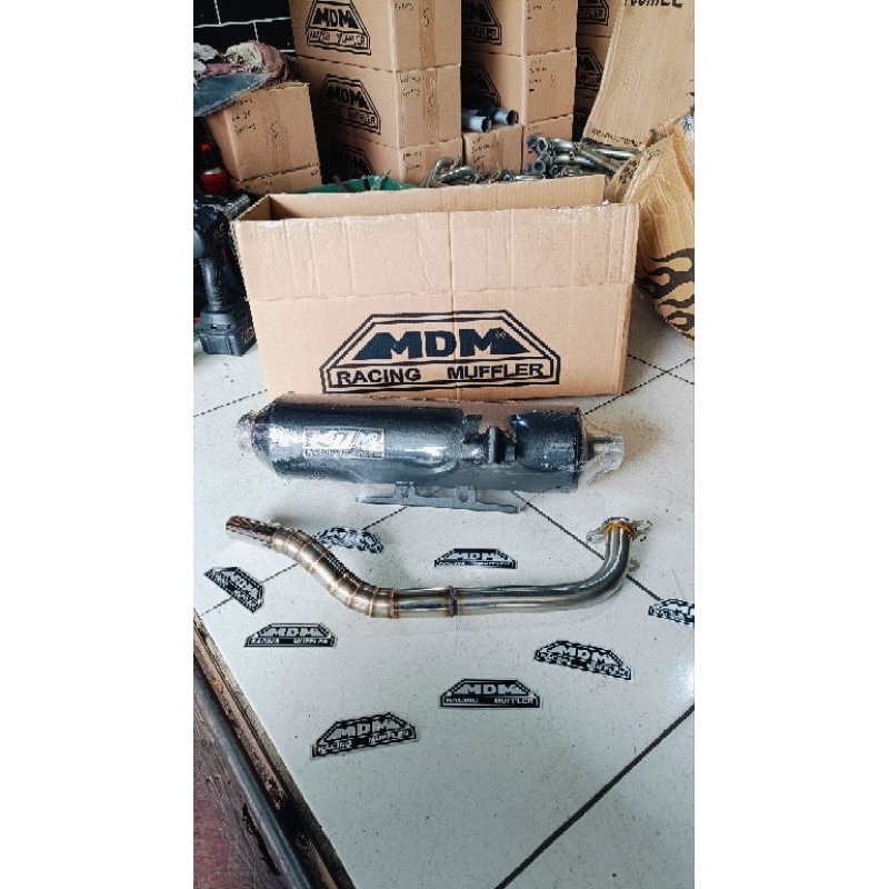 knalpot nmax old nmax new atau aerox New kopi CMS copy cms merk MDM racing muffler