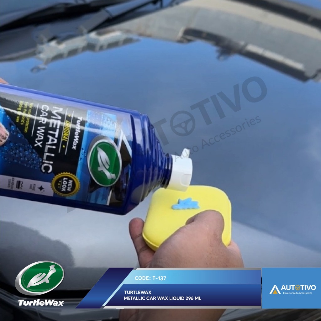 Turtle Wax Metallic Car Wax Liquid Pengkilap Body Mobil