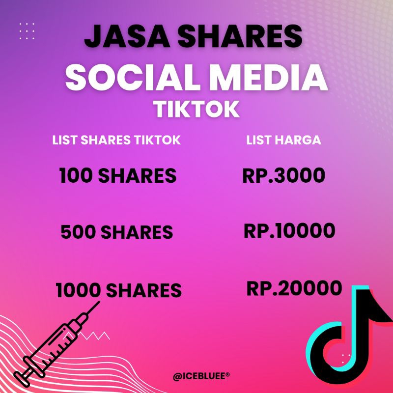 jasa shere Tiktok