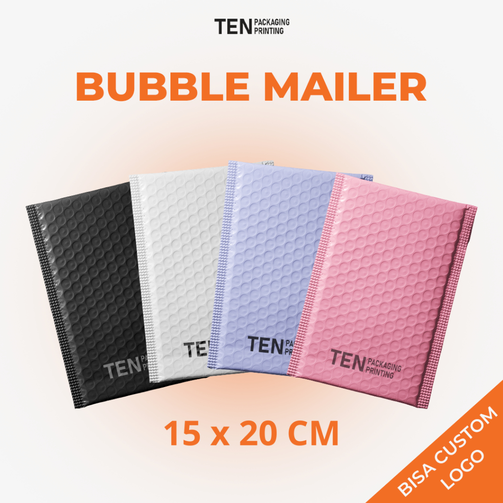 

15X20 CM BUBBLE MAILER PREMIUM (Harga Per pcs) | POLYBUBBLE AMPLOP BUBBLEMAILER PACKING OLSHOP Termurah