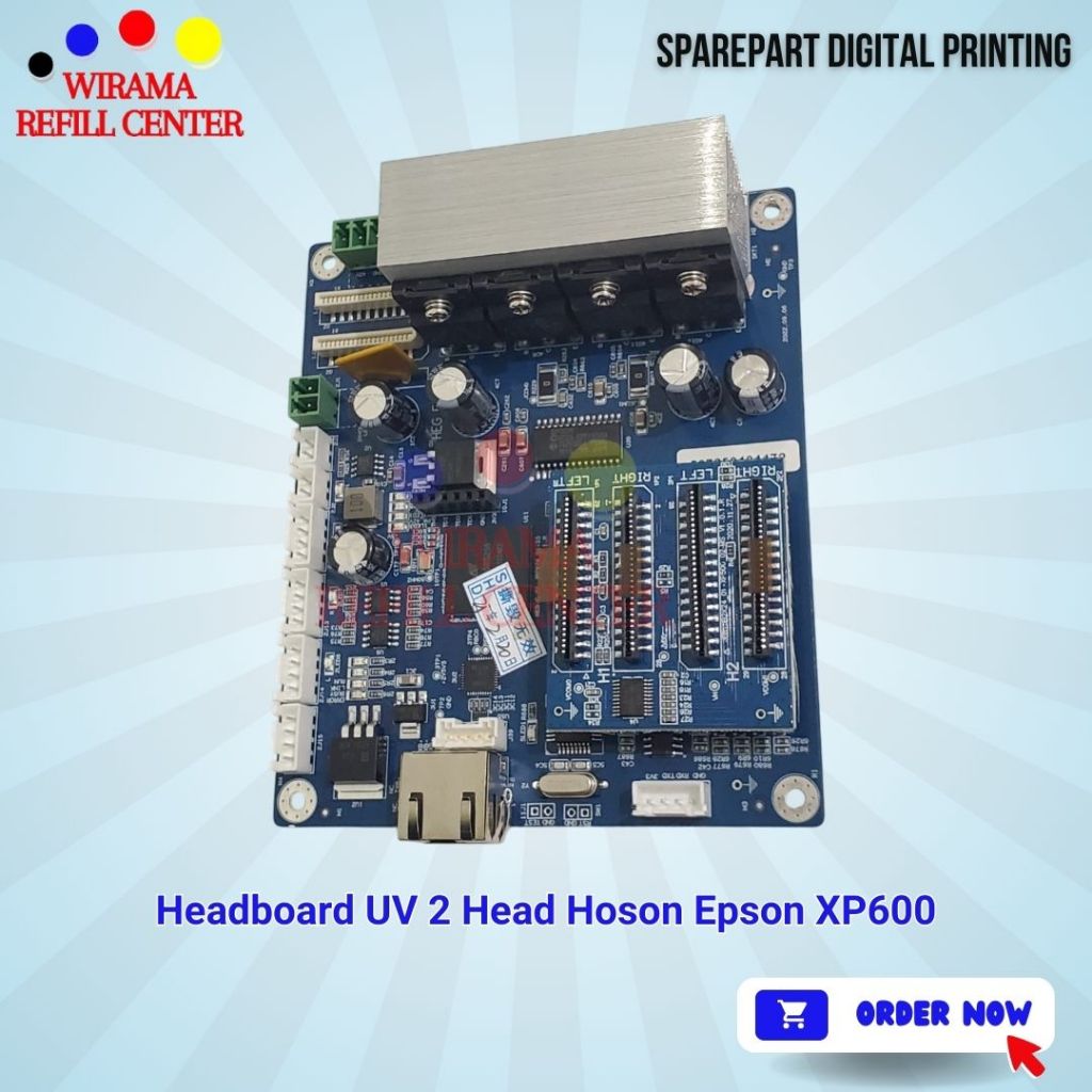 Headboard UV 2 Head Hoson Epson XP600