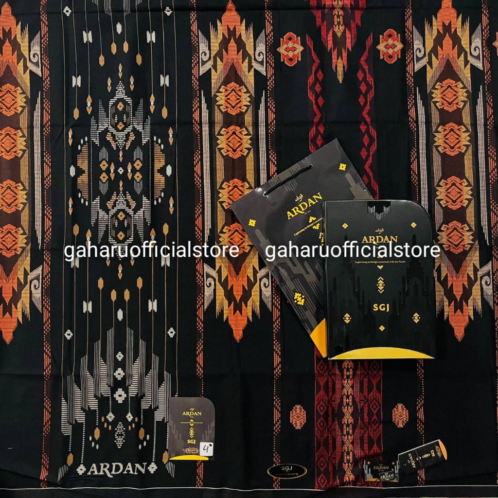 Sarung Ardan Gold - Songket Gunung Jacquard (SGJ)
