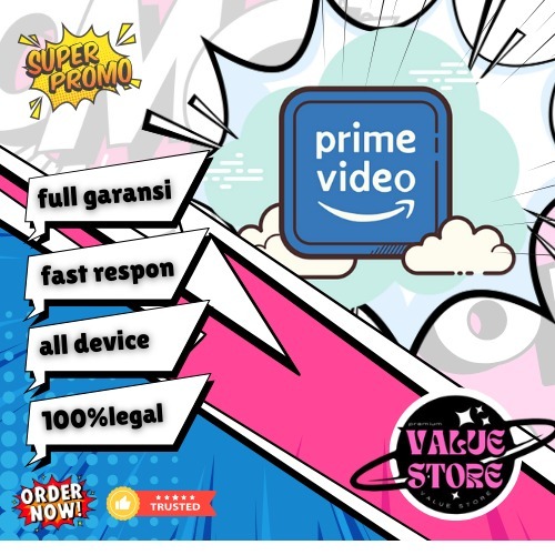 PRIME VIDEO PRIVATE ALL DEVICES FULL GARANSI 1/2/3 TAHUN