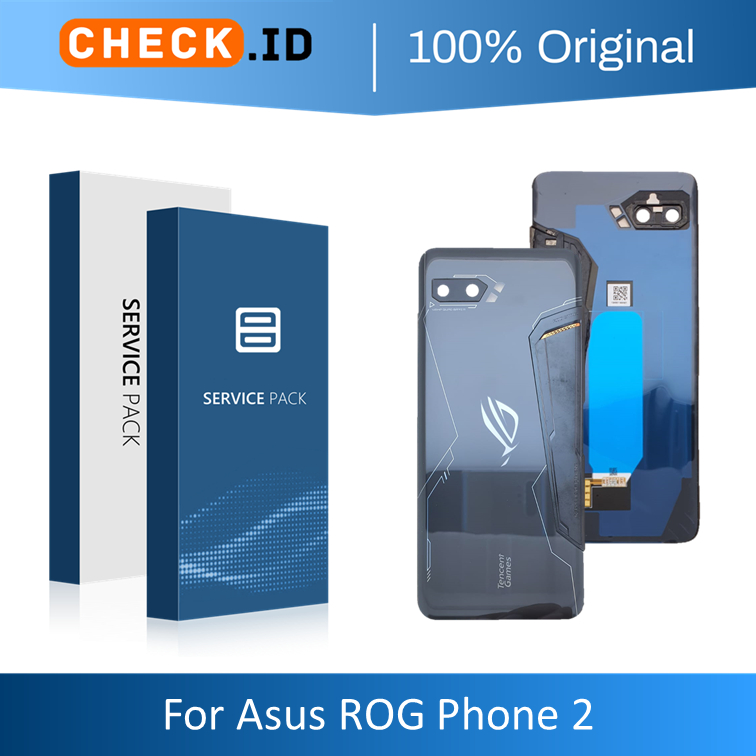 [ CHECK.ID ] BACKDOOR BACK COVER CASING ASUS ROG 2 - ROG PHONE 2 (ZS660KL) ORIGINAL