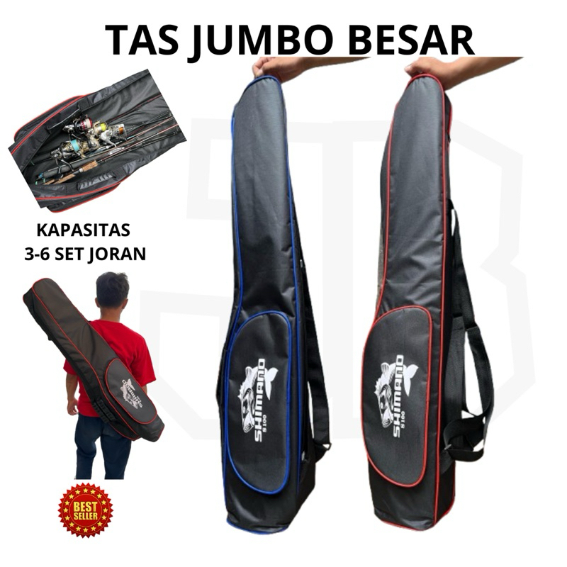 Tas Pancing Ransel Jumbo Besar Ukuran 100cm.