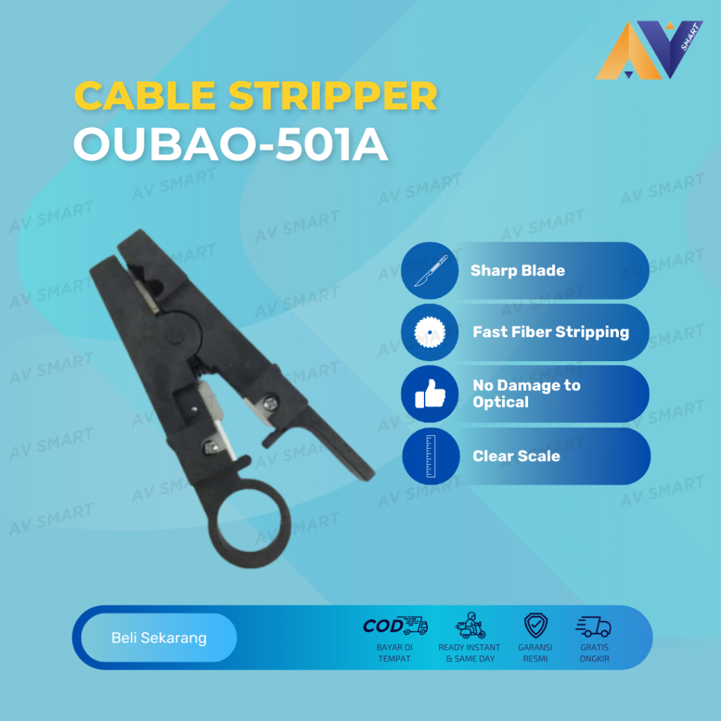 

OUBAO WJ-501A Cable Stripper / Pengupas Kabel oubao wj 501a