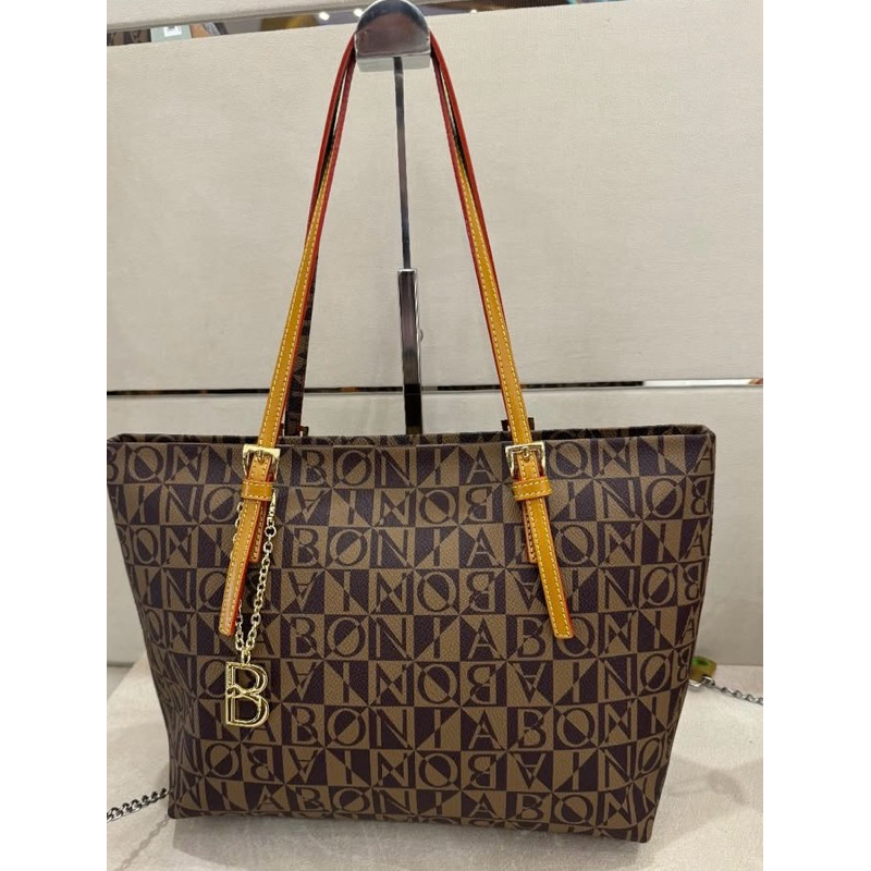 TAS BONIA TOTE BAG MONOGRAM