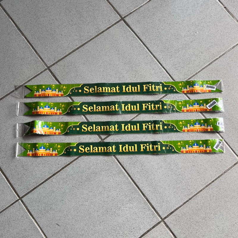 

Paper Belt Idul Fitri size 4 x 63cm Kode PB 13
