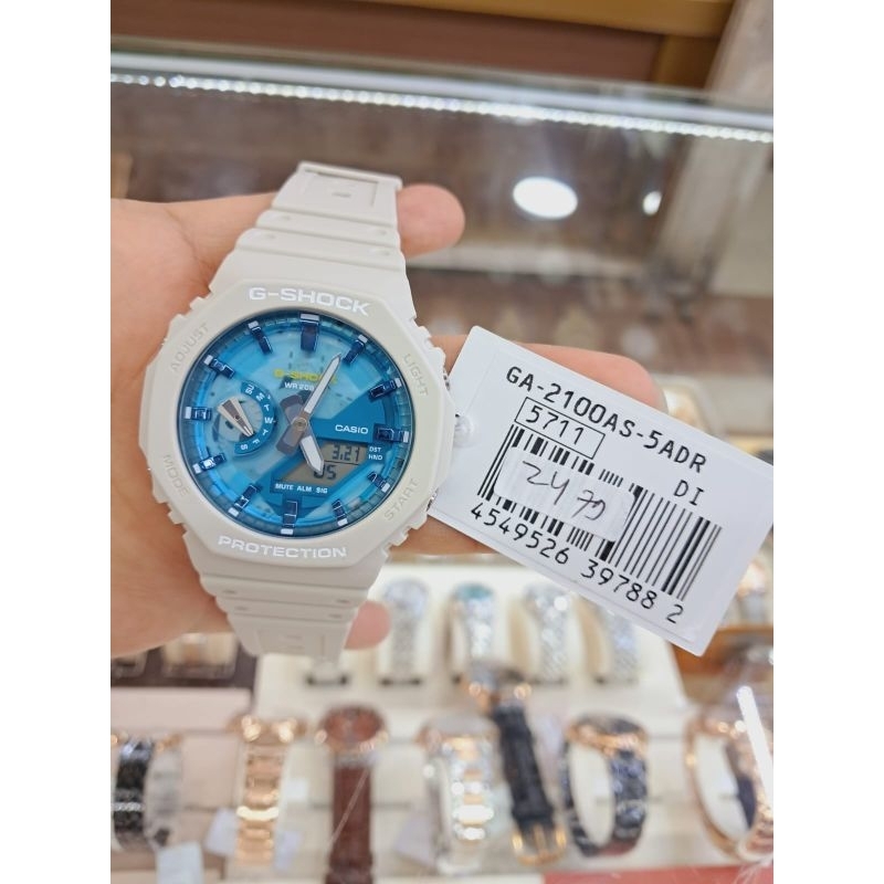 JAM TANGAN WANITA CASIO G-SHOCK GA-2100AS-5ADR ORIGINAL